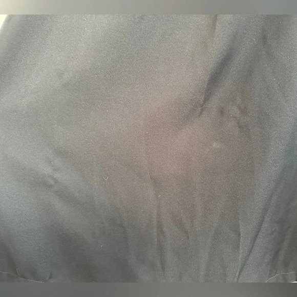 Black tape long waterfall vest| size M - Picture 4 of 4